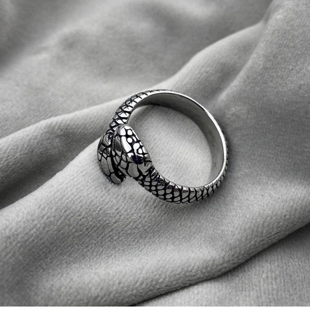 RING - Snake Ring Silver - Picture 4 of 4